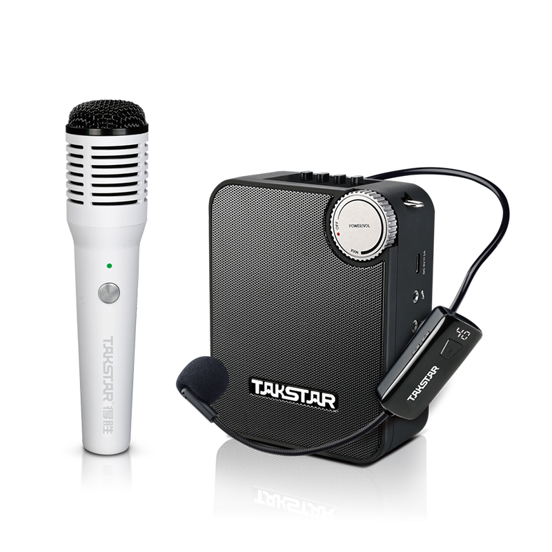 Loa trợ giảng không dây 2 mic Takstar E500W