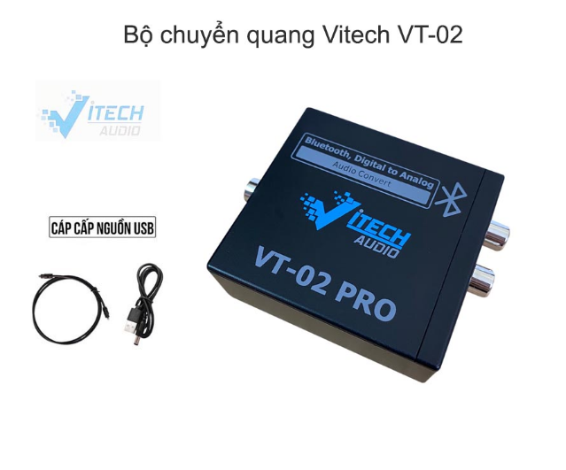 Bộ chuyển Optical sang Analog VITECH VT-02 Pro