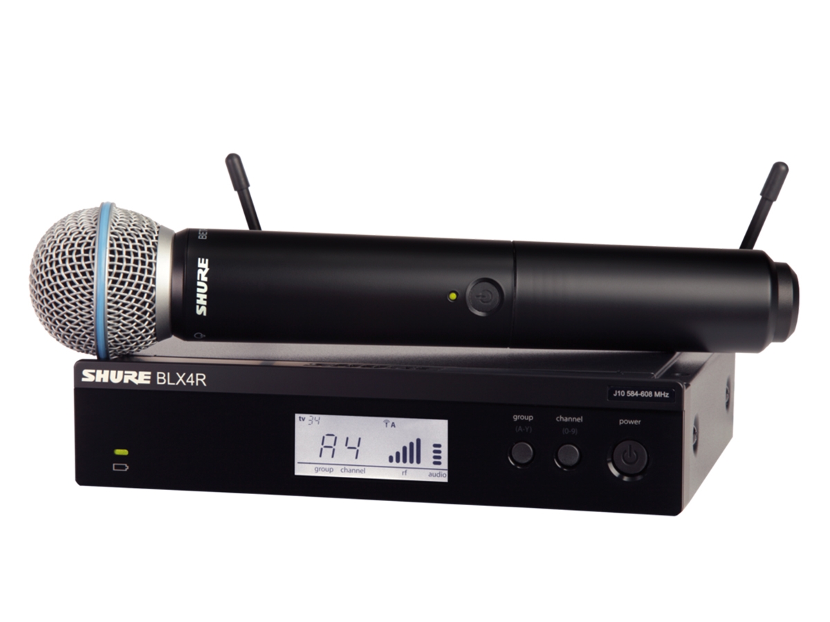 Micro không dây SHURE BLX24R/B58