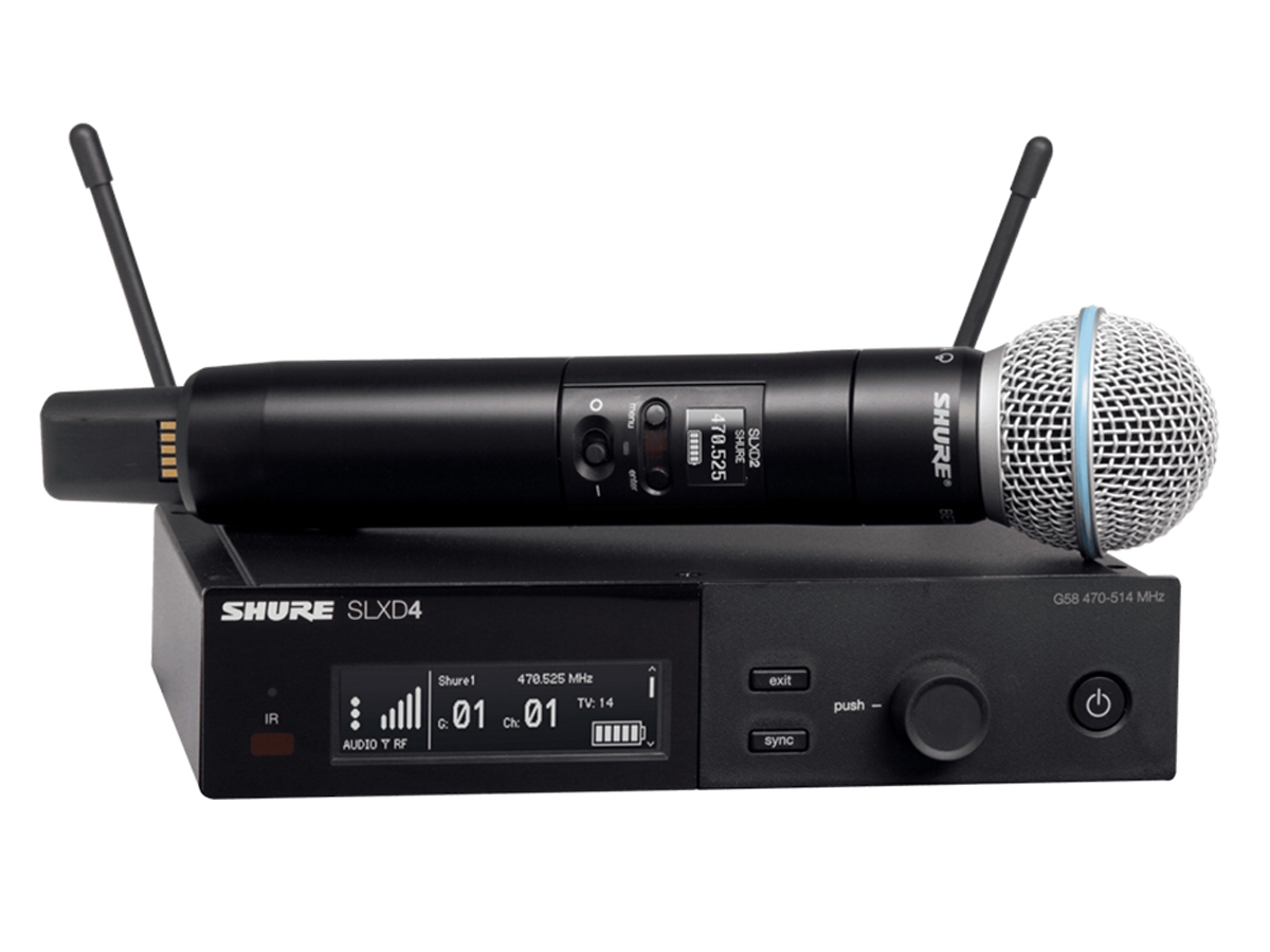 Micro không dây SHURE SLXD24/BETA58