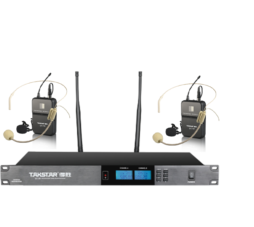 Micro cài áo cài đầu 2 kênh Takstar UC-2R / UC-TP