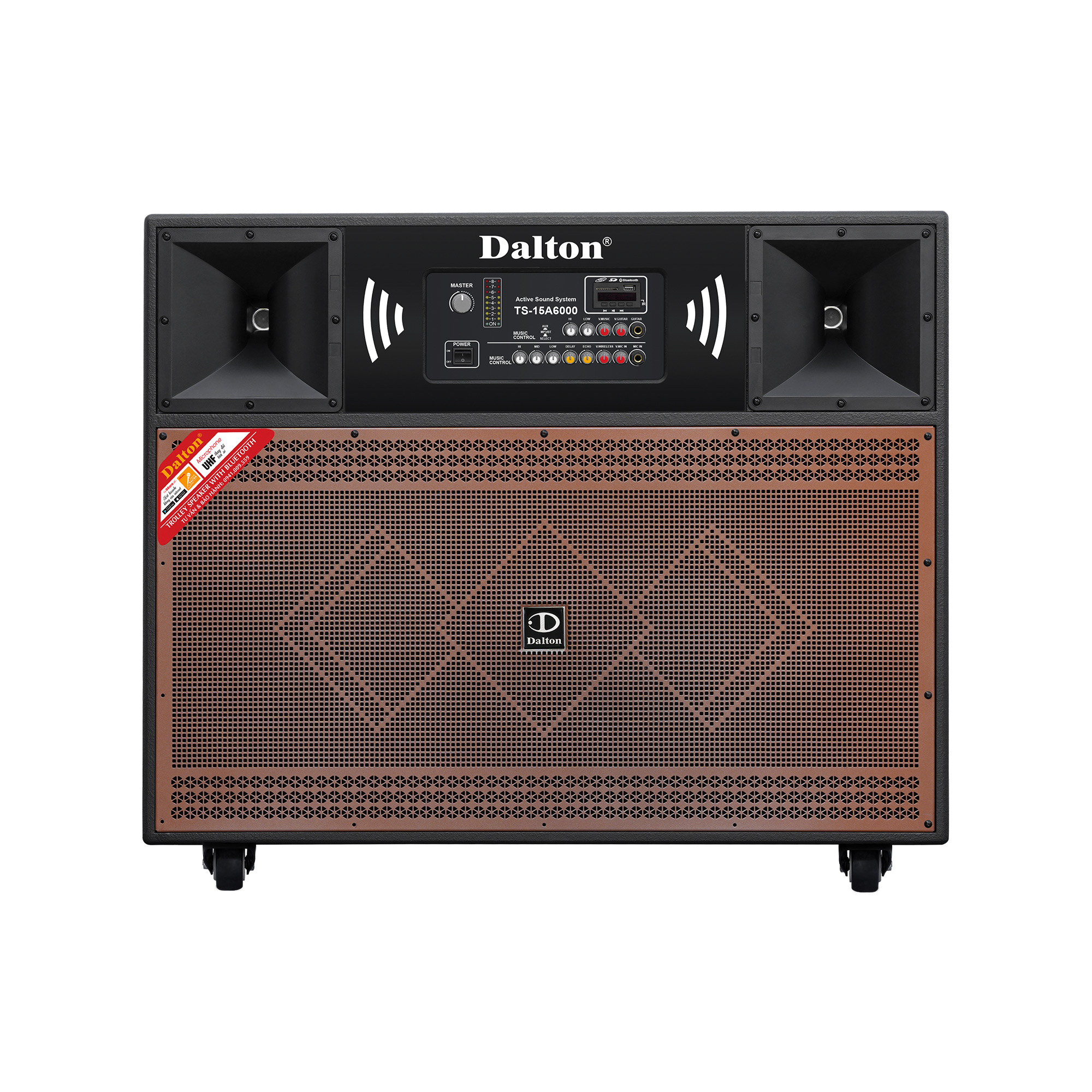 Loa kéo điện đôi Dalton TS-15A6000