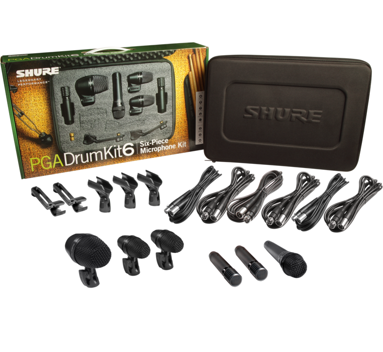 Micro trống 6 mic Shure PGADRUMKIT6