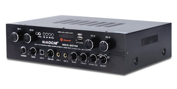 Amply 4 kênh Nikochi NKC-801M