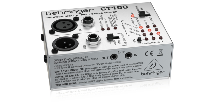 CT100 Bộ Test Dây Behringer