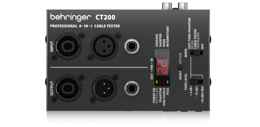 CT200 Bộ Test Dây Behringer