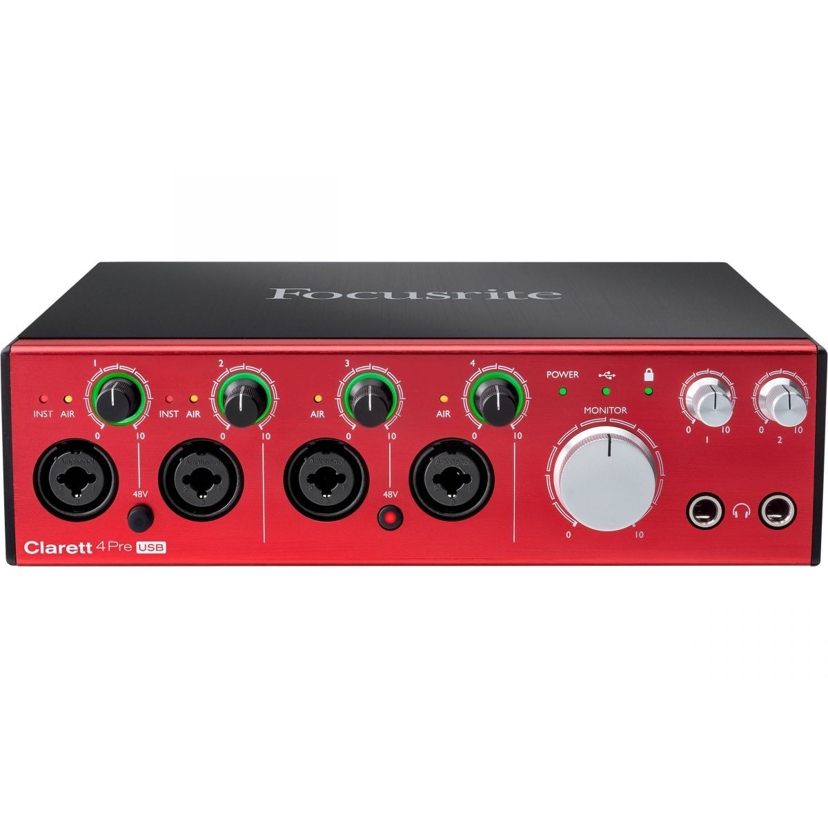 Focusrite Clarett 4Pre USB 18x8