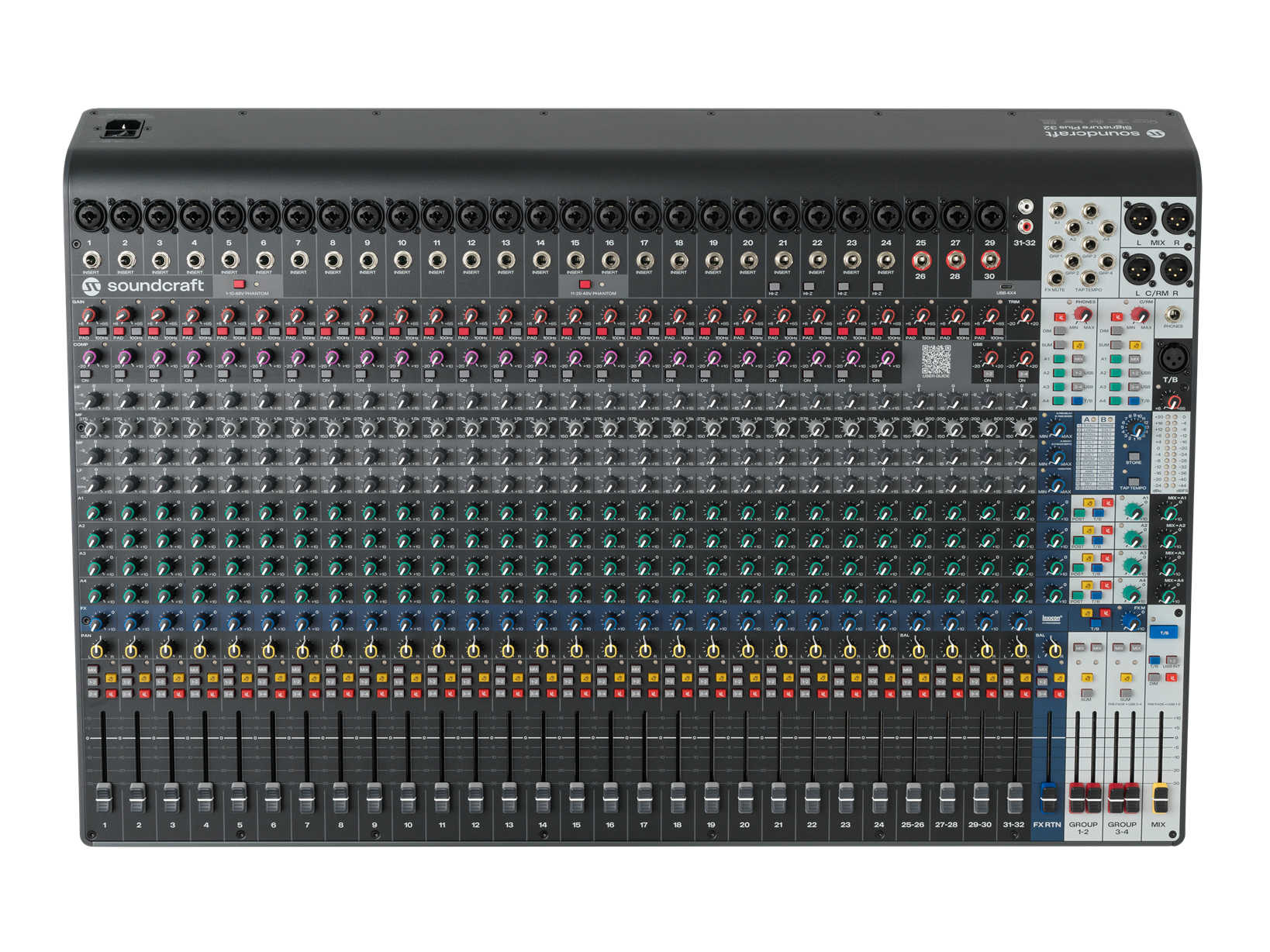 Mixer 32 kênh Soundcraft Signature Plus 32 Mixer 32 kênh Soundcraft Signature Plus 32