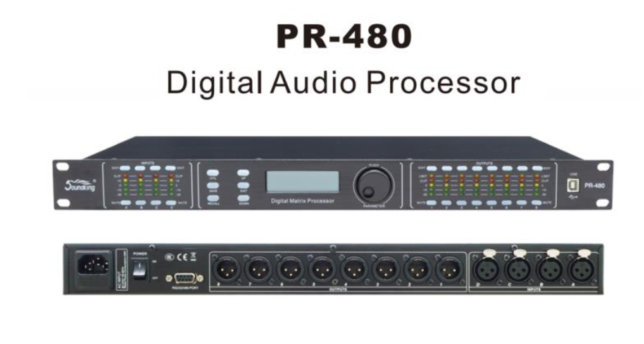 Controller 4 in 8 out Soundking PR-480