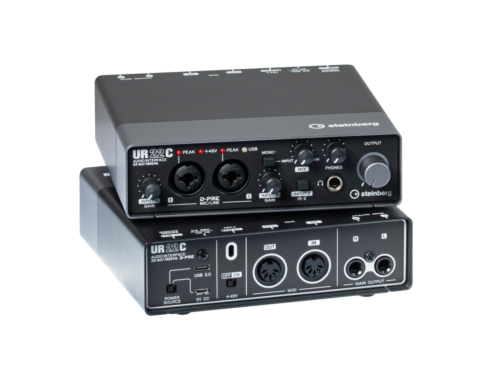 Soundcard thu âm Steinberg UR22C