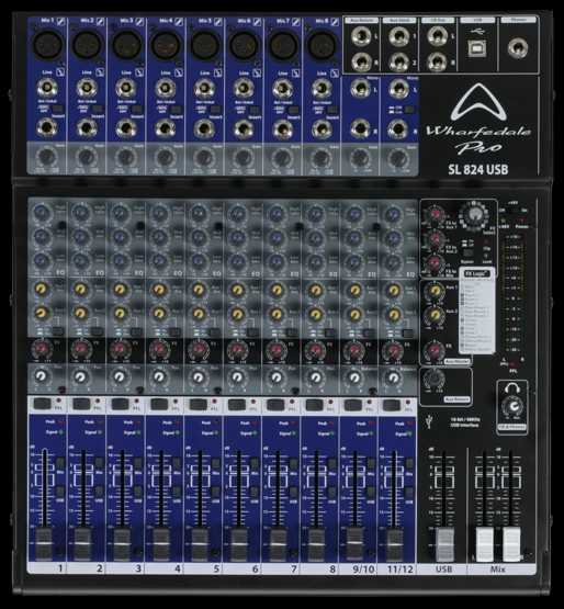 Mixer Wharfedale Pro SL824USB