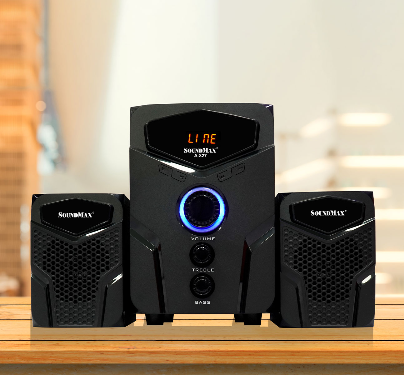 Hệ thống loa 2.1 Soundmax A-827 