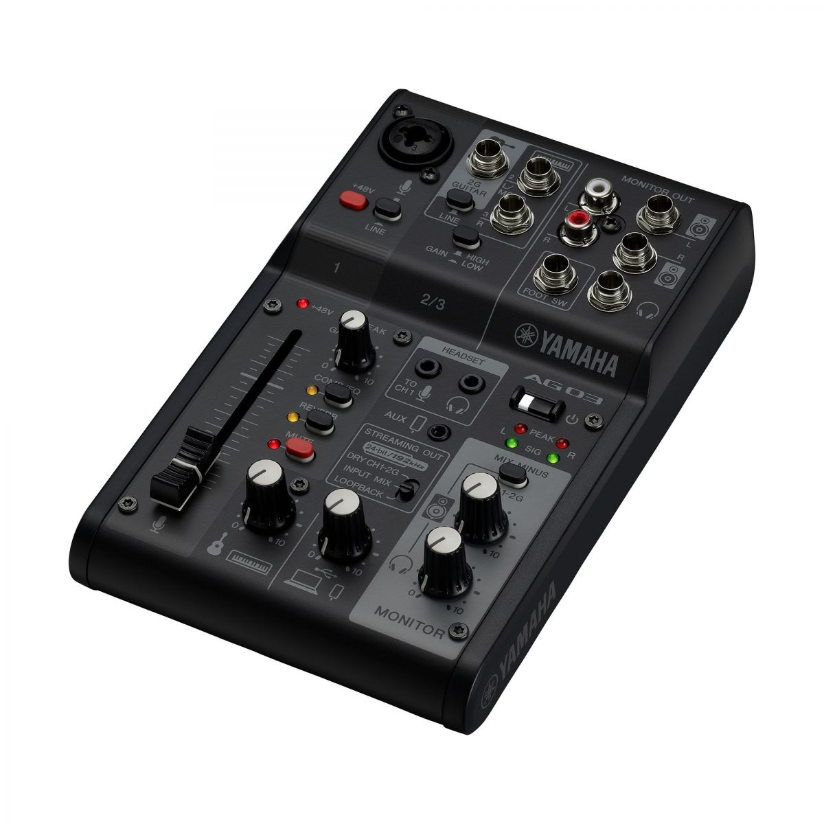 Mixer thu âm Livestream AG03MK2