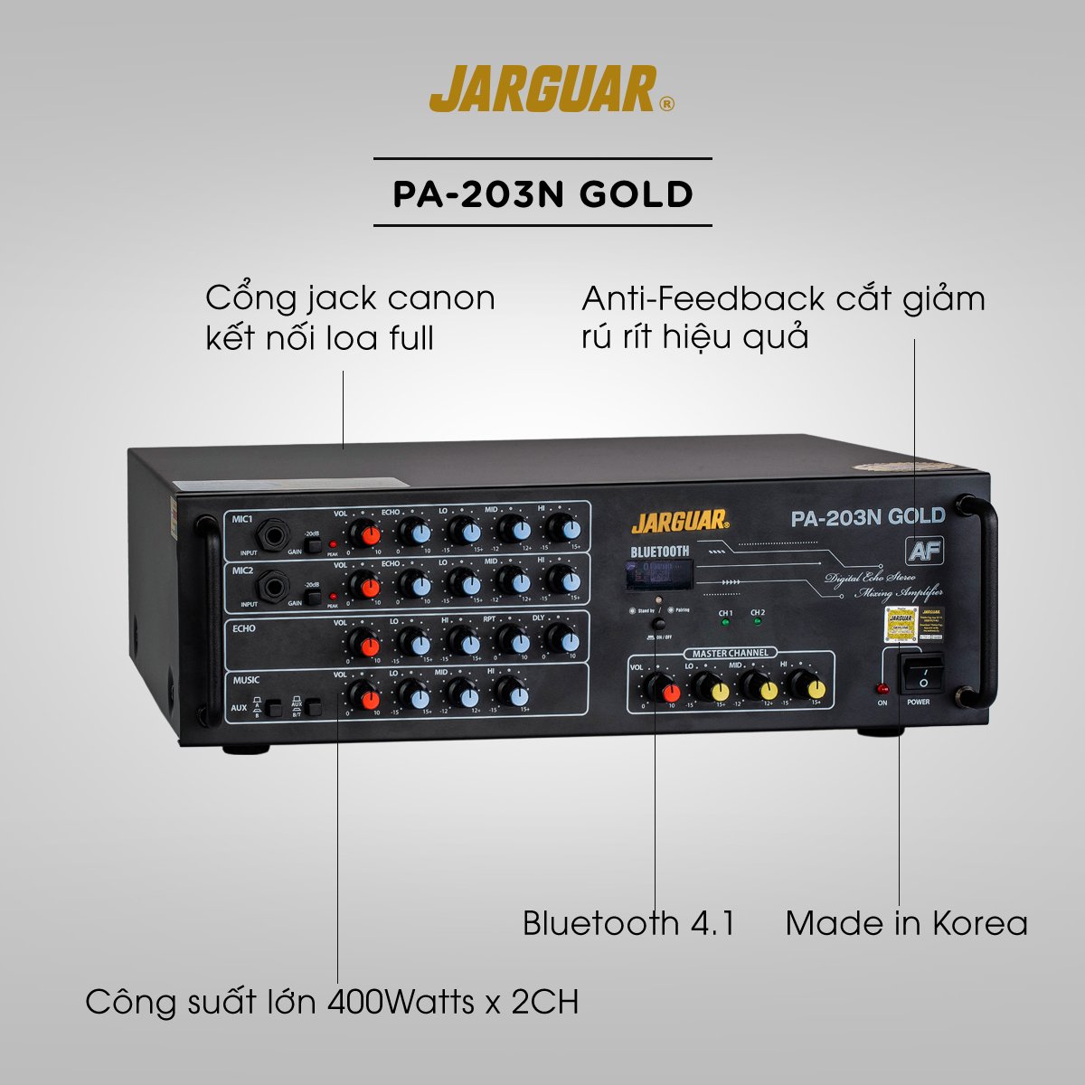 Amply JARGUAR PA-203N GOLD