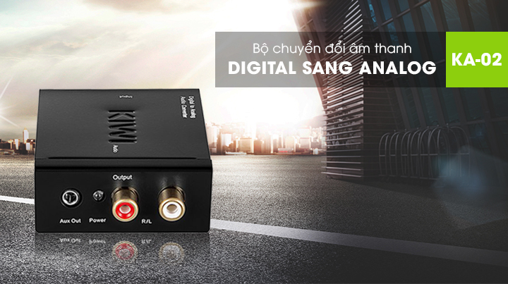 Chuyển đổi Optical sang Analog KA02