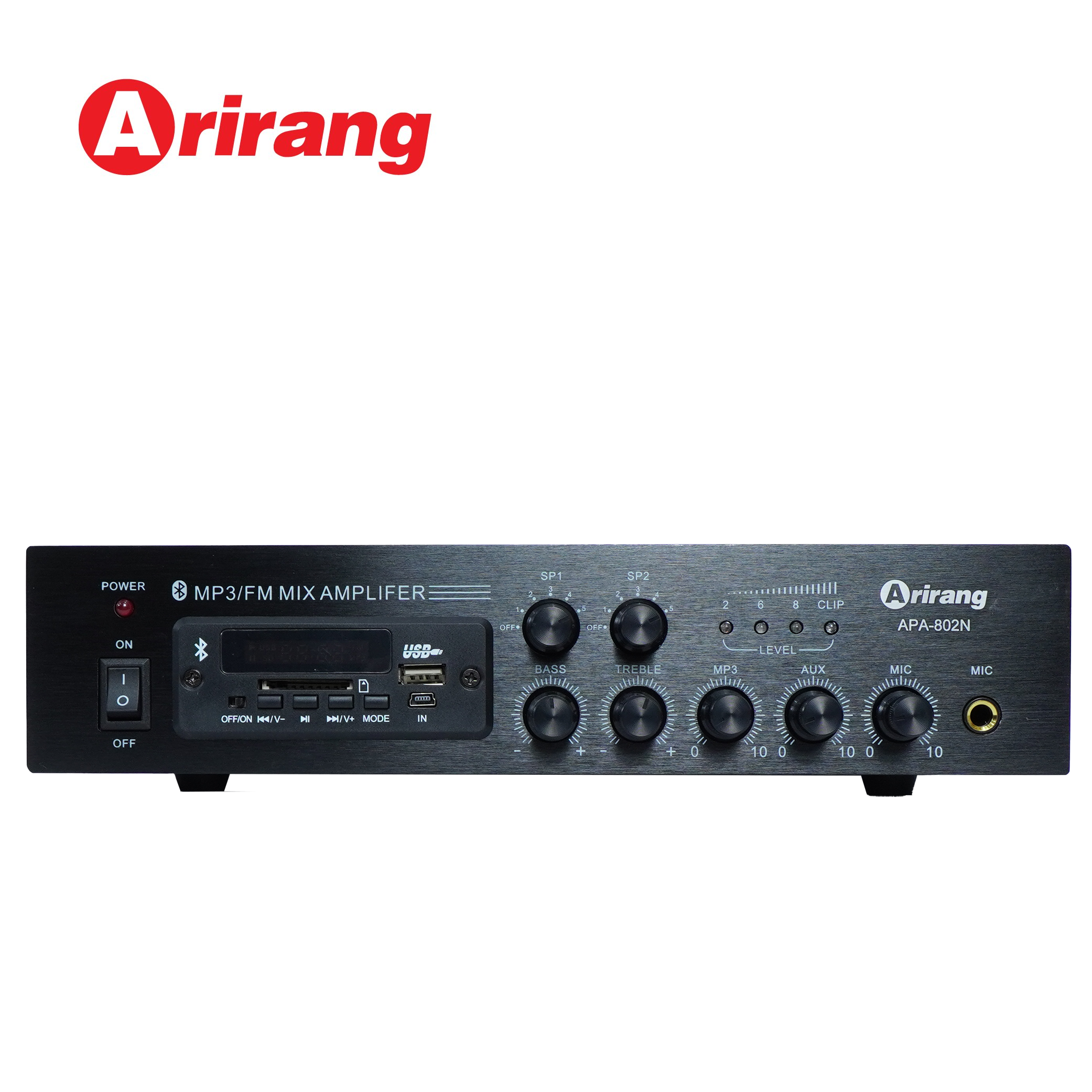 Bộ tăng âm công suất 80W 2 vùng Ariang APA-802N