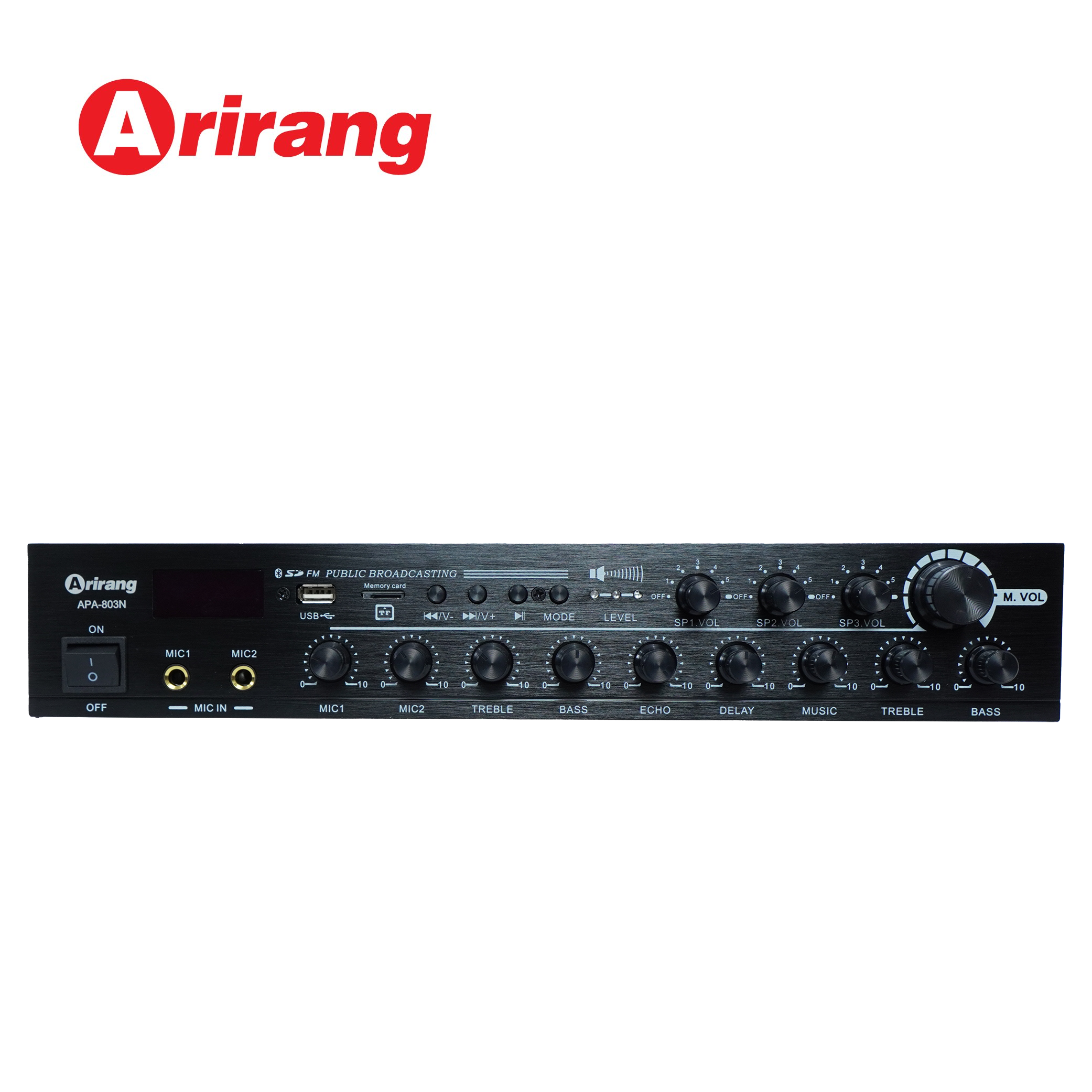 Bộ tăng âm công suất 80W 3 vùng Ariang APA-803N