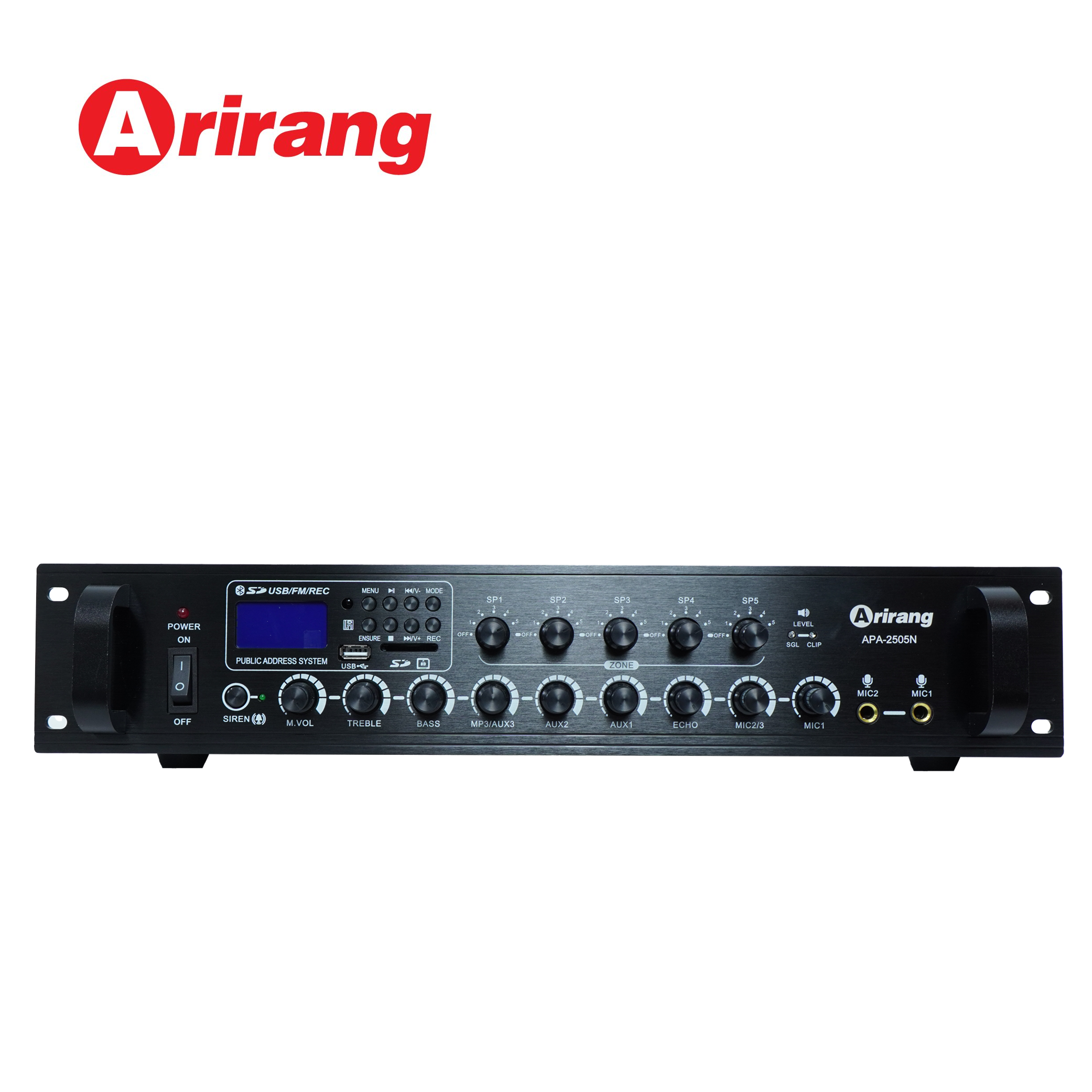 Bộ tăng âm công suất 250W 5 vùng Ariang APA-2505N