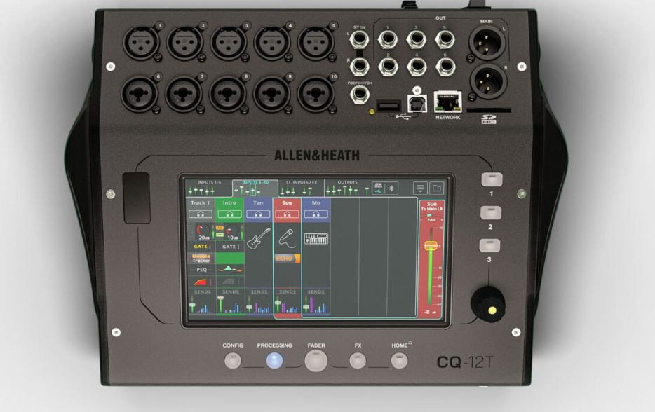 Mixer digital Allenhead CQ-12T