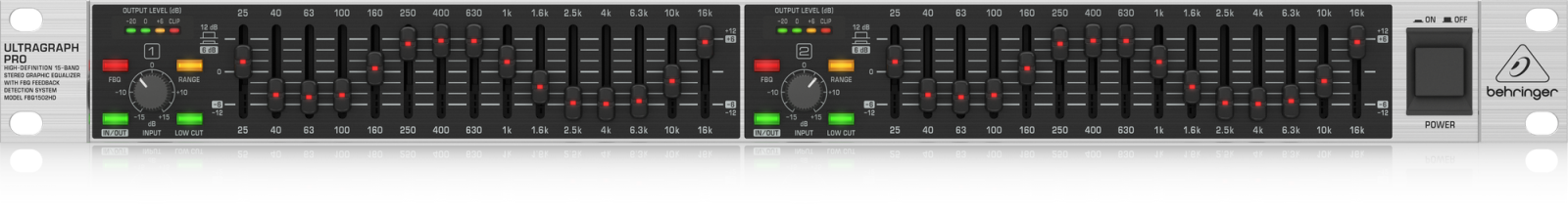 Equalizer  Behringer FBQ1502HD