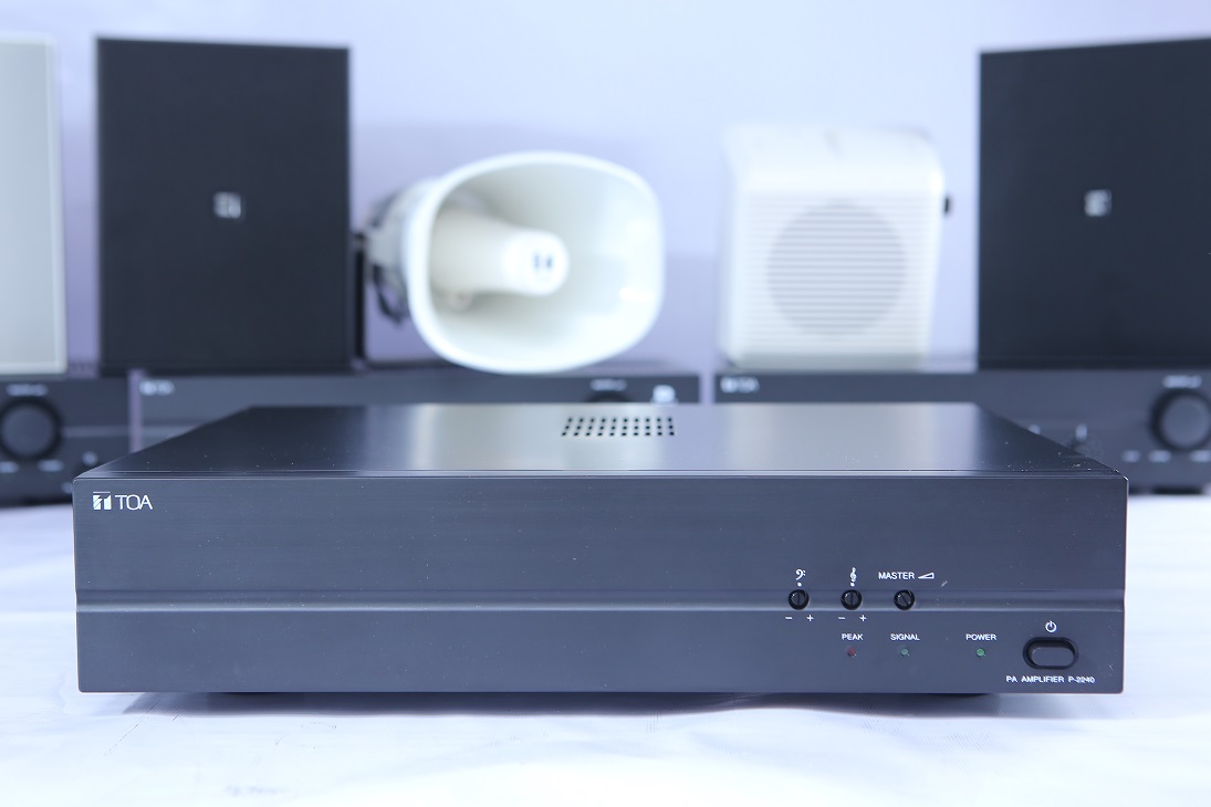 Tăng âm công suất 240w có ngõ vào 100v line:Toa P-2240