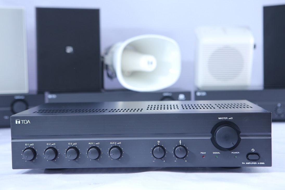 Tăng âm liền Mixer công suất 60W Toa A-2060