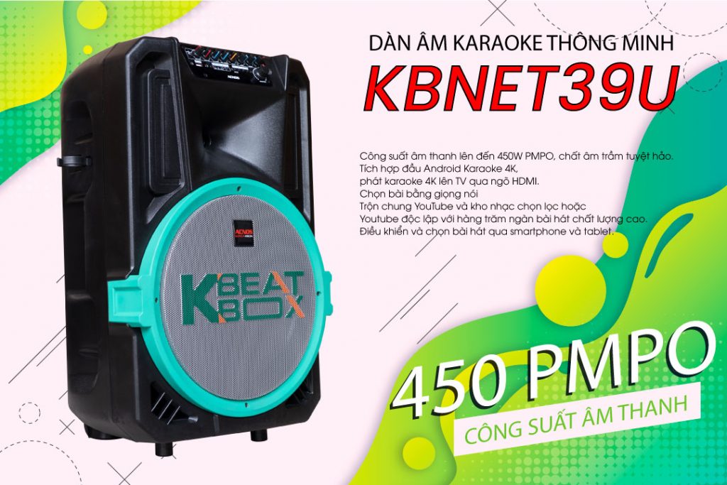 Loa di động 4 tấc ACNOS KBNET39U