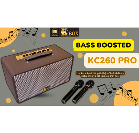 Loa karaoke sách tay KCBOX KC260 PRO