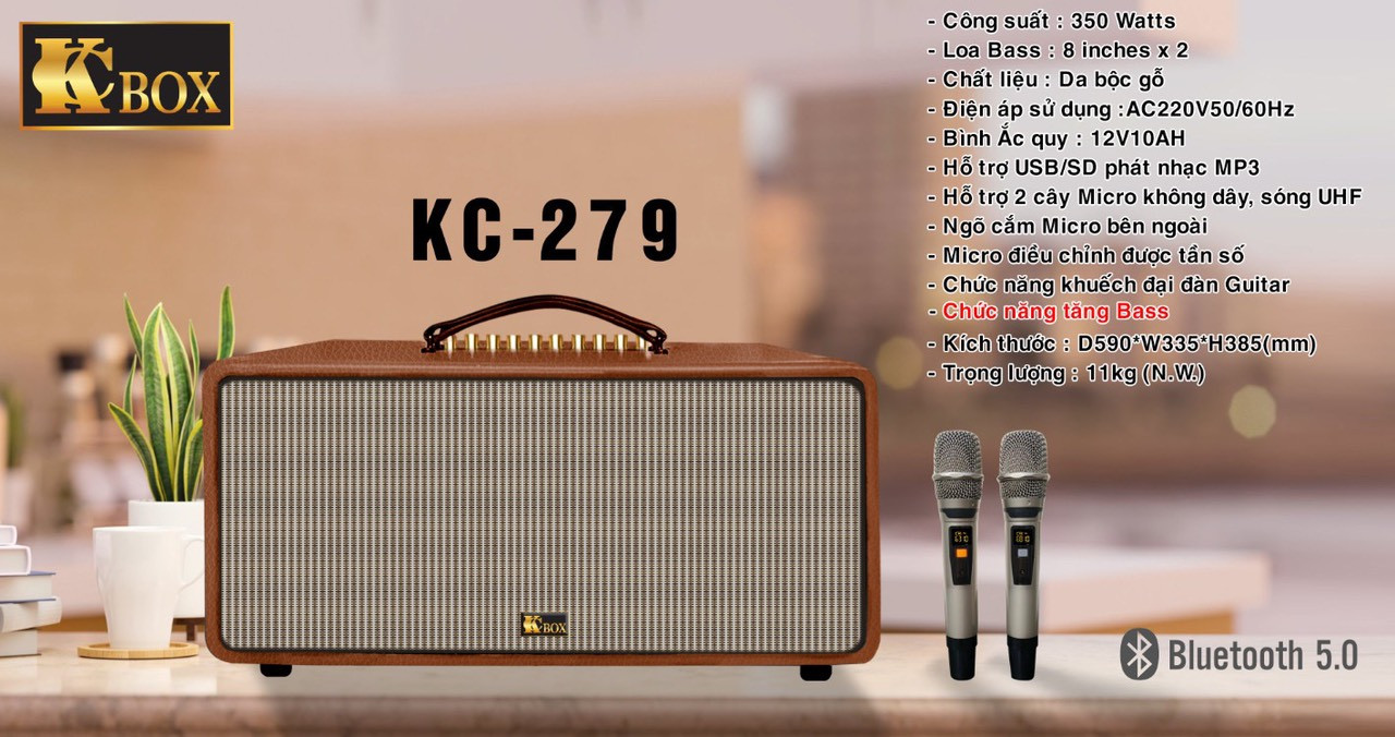 Loa Xách Tay KCBox KC-279