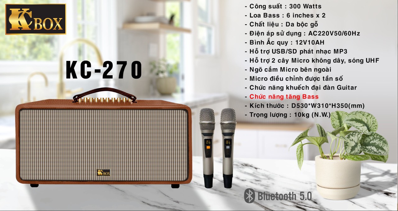 Loa Kéo Mini KCBOX 270