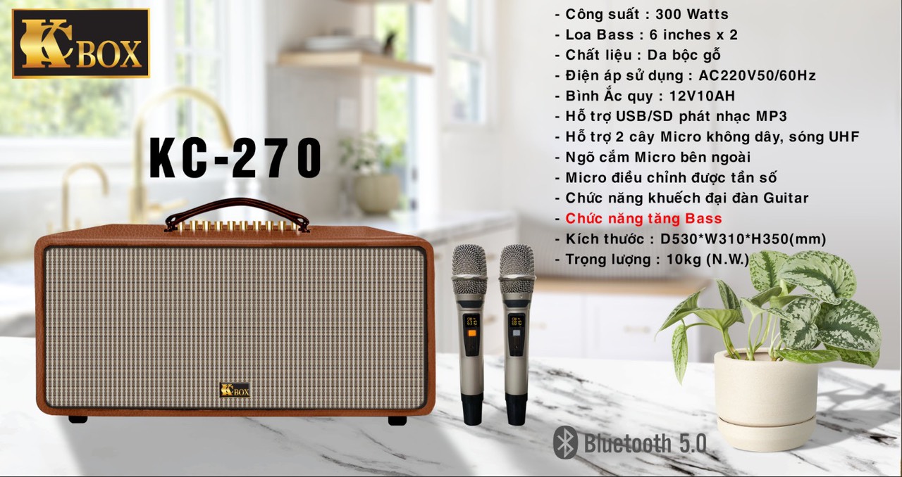 Loa Kéo Mini KCBox KC270