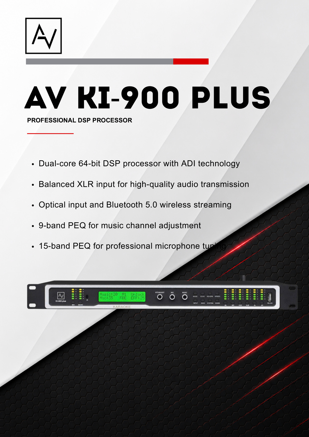 Vang số AV KI900 Plus