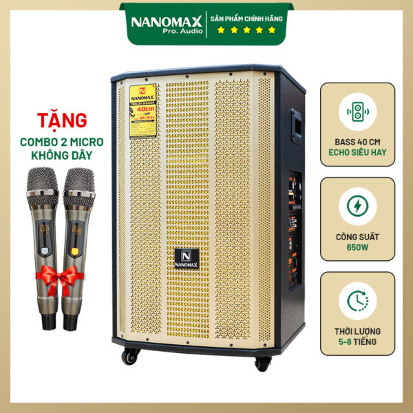 Loa Kéo 4 tấc Nanomax SK-15X6