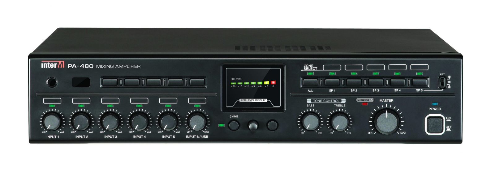 Ampli 480W InterM PA-480