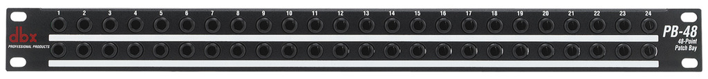 DBX PB48 48-Point Patch Bay