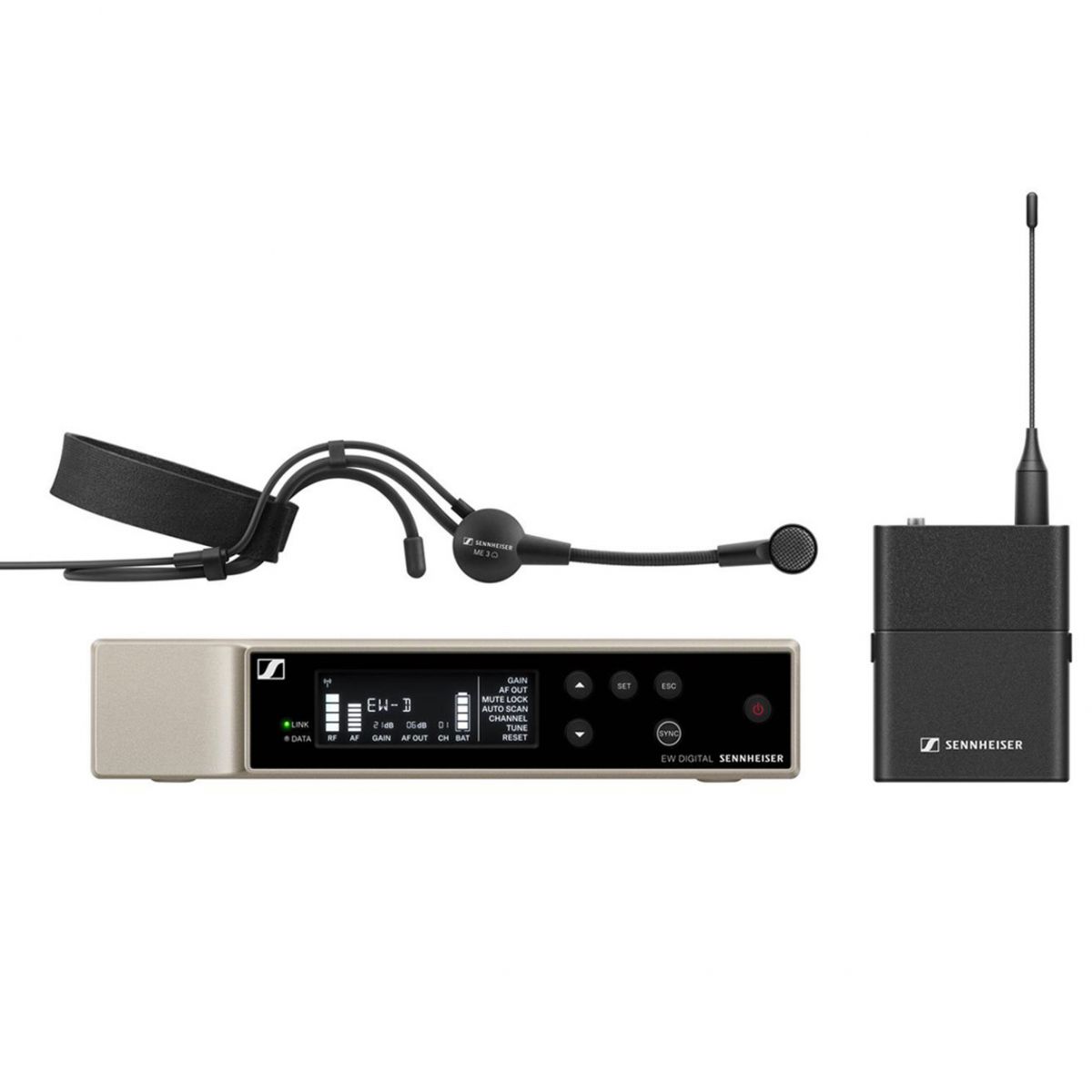 Micro choàng đầu sennheiser EW-D ME3 SET