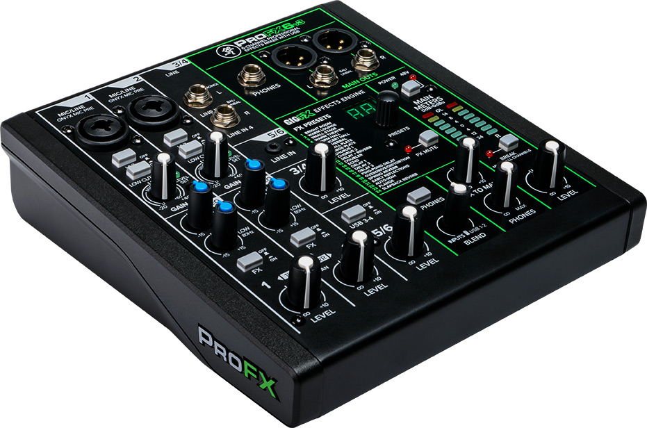 Mixer Karaoke Mackie ProFX6v3 