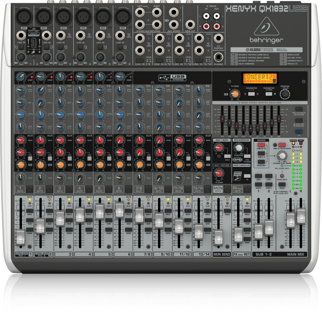 Mixer Behringer QX1832USB 