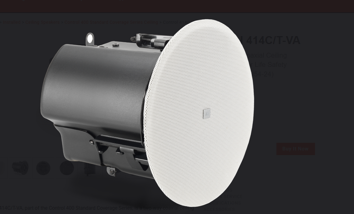 Loa âm trần JBL Control 414C/T-VA
