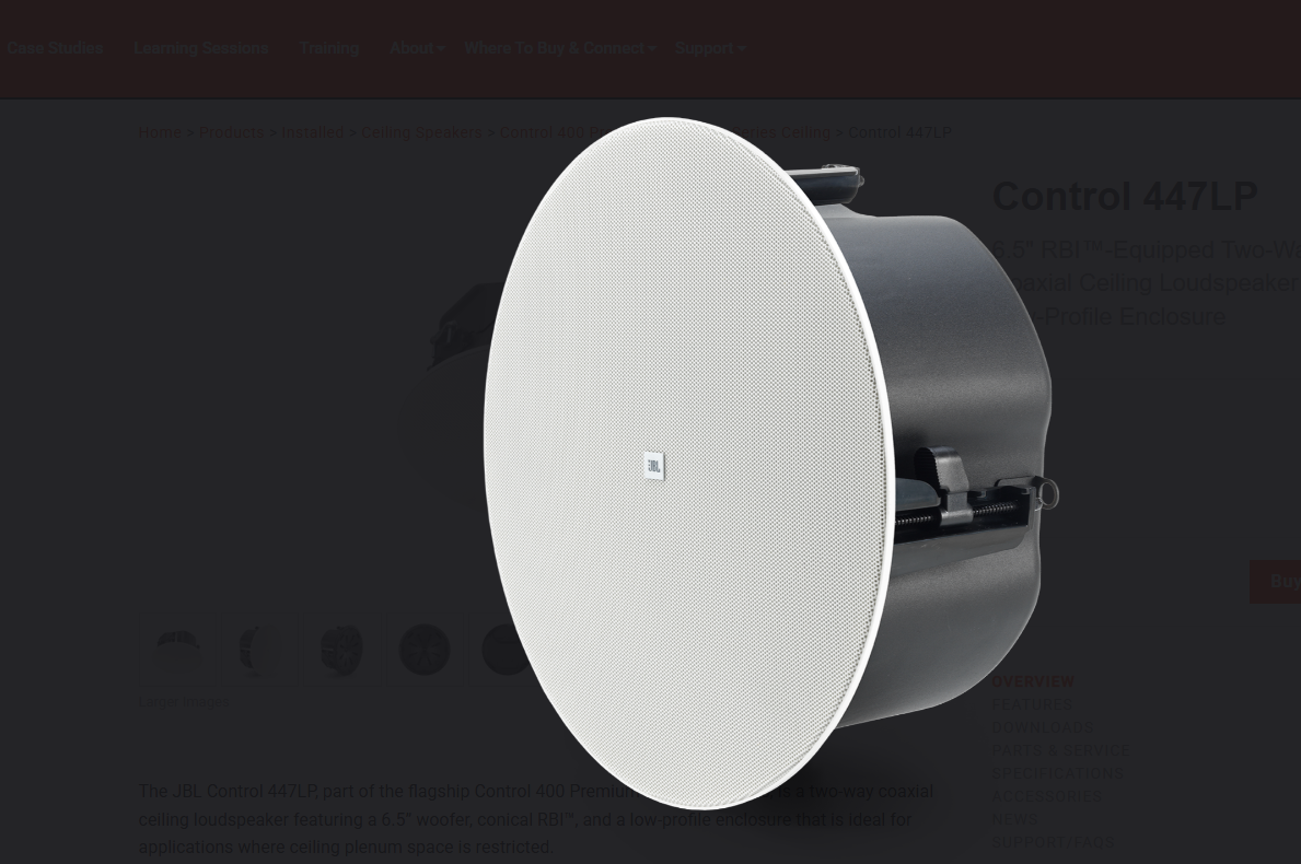 Loa âm trần JBL Control 447LP