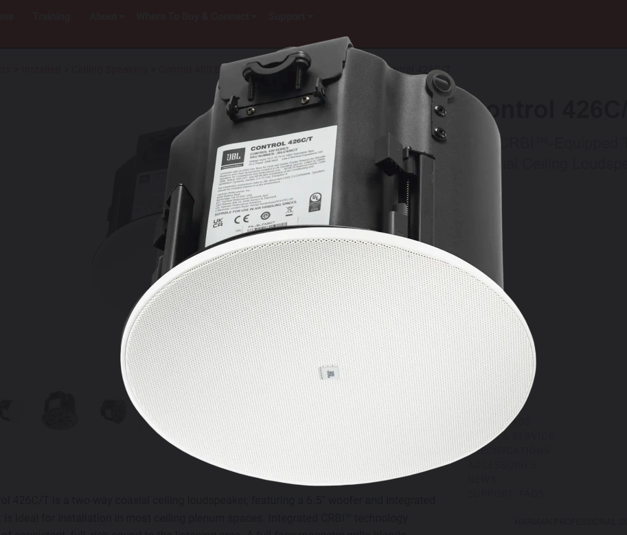 Loa âm trần JBL Control 426C/T