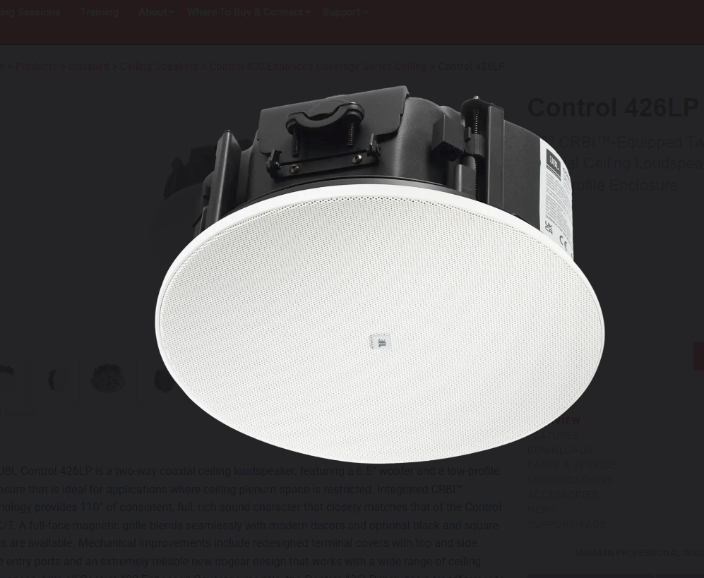 Loa âm trần JBL Control 426LP