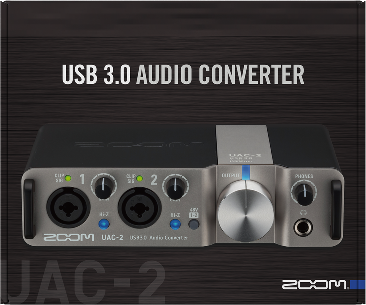 Soundcard 2 INPUT ZOOM UAC-2